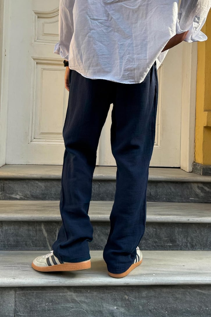 Bel Lastikli Rahat Baggy Pantolon