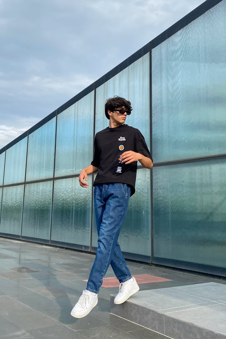 Bel Lastikli Regular Fit Jean