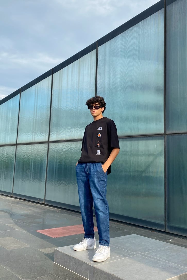 Bel Lastikli Regular Fit Jean