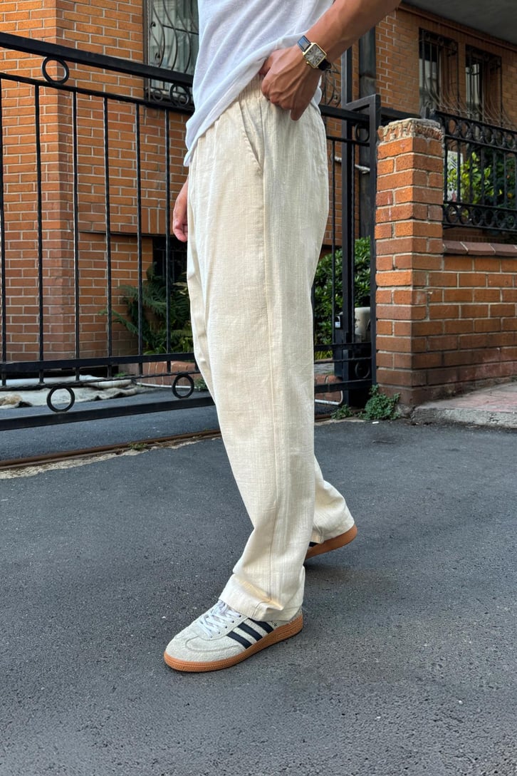 Bel Lastikli  Regular Pantolon