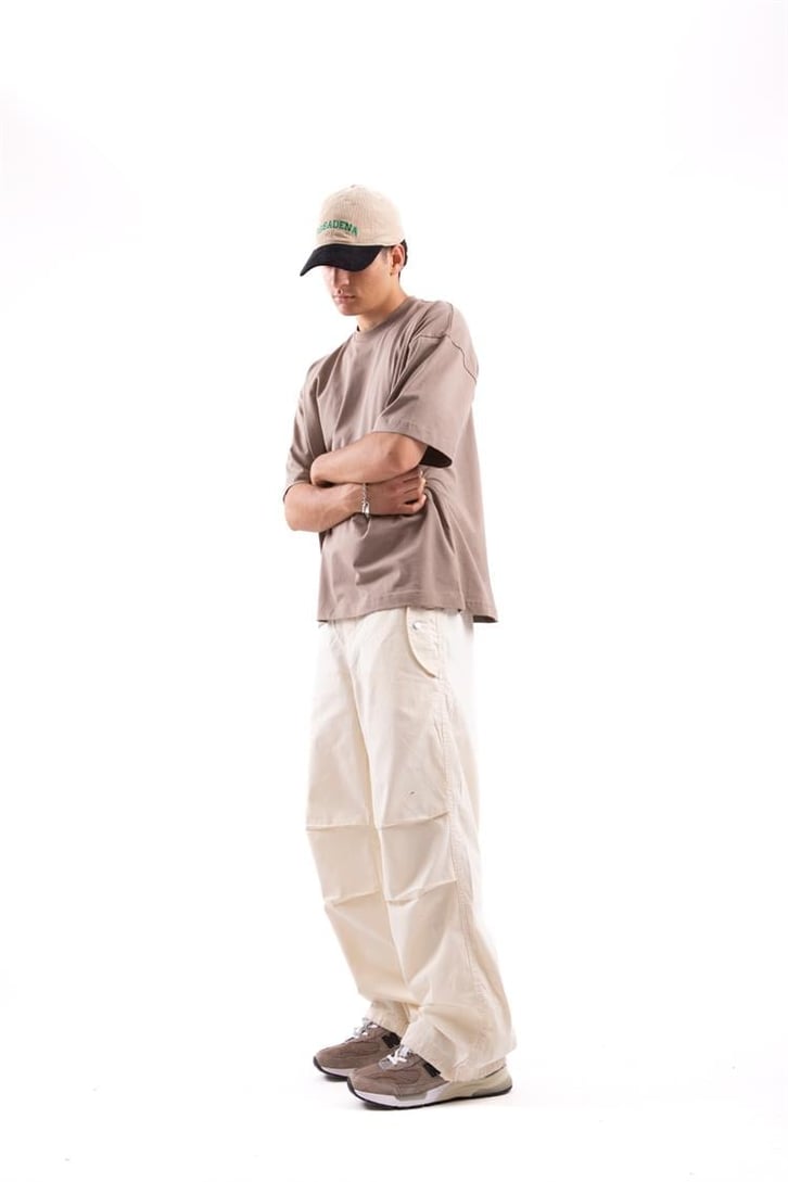 Bel - Paça Lastikli Paraşüt Pantolon