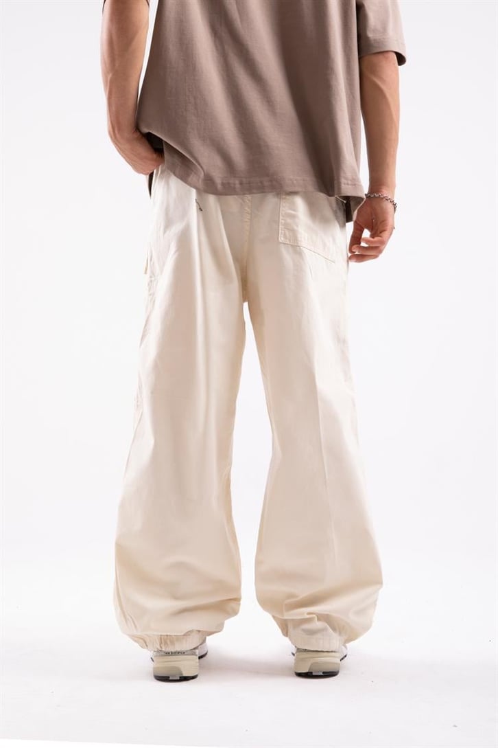 Bel - Paça Lastikli Paraşüt Pantolon