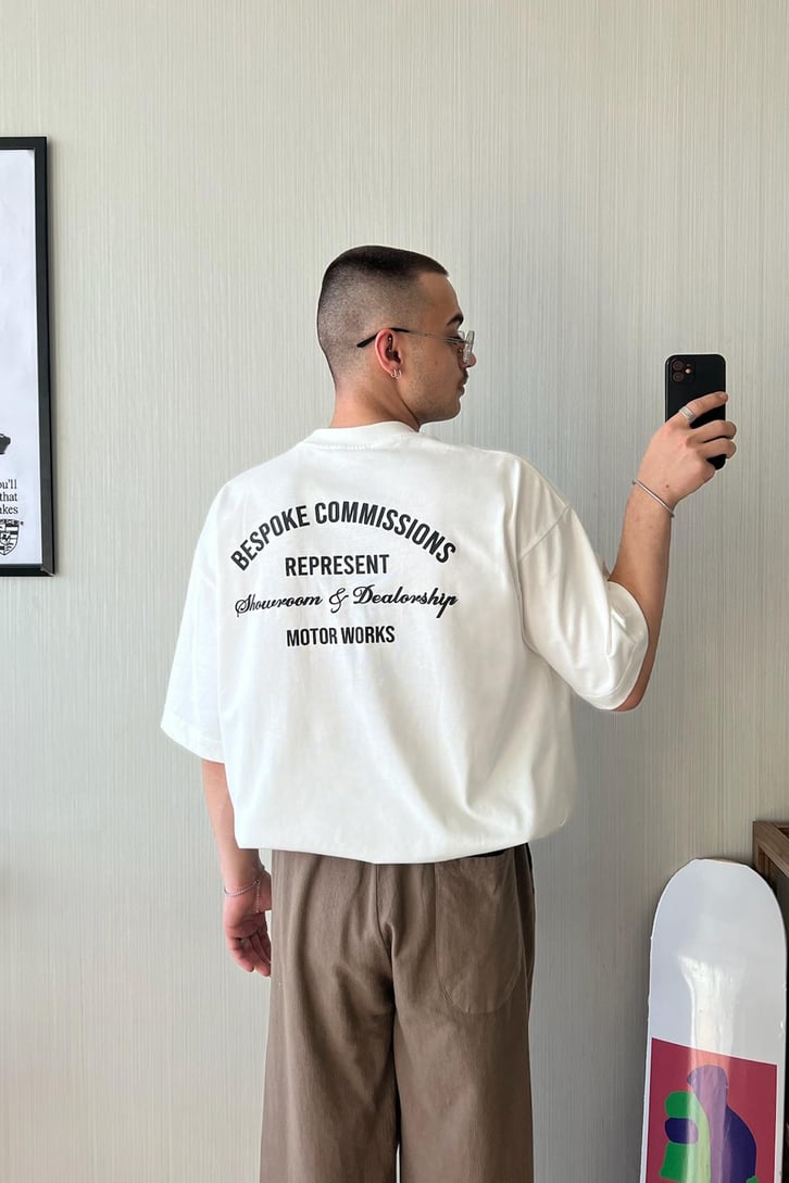 Bespoke Baskılı Oversize Tişört
