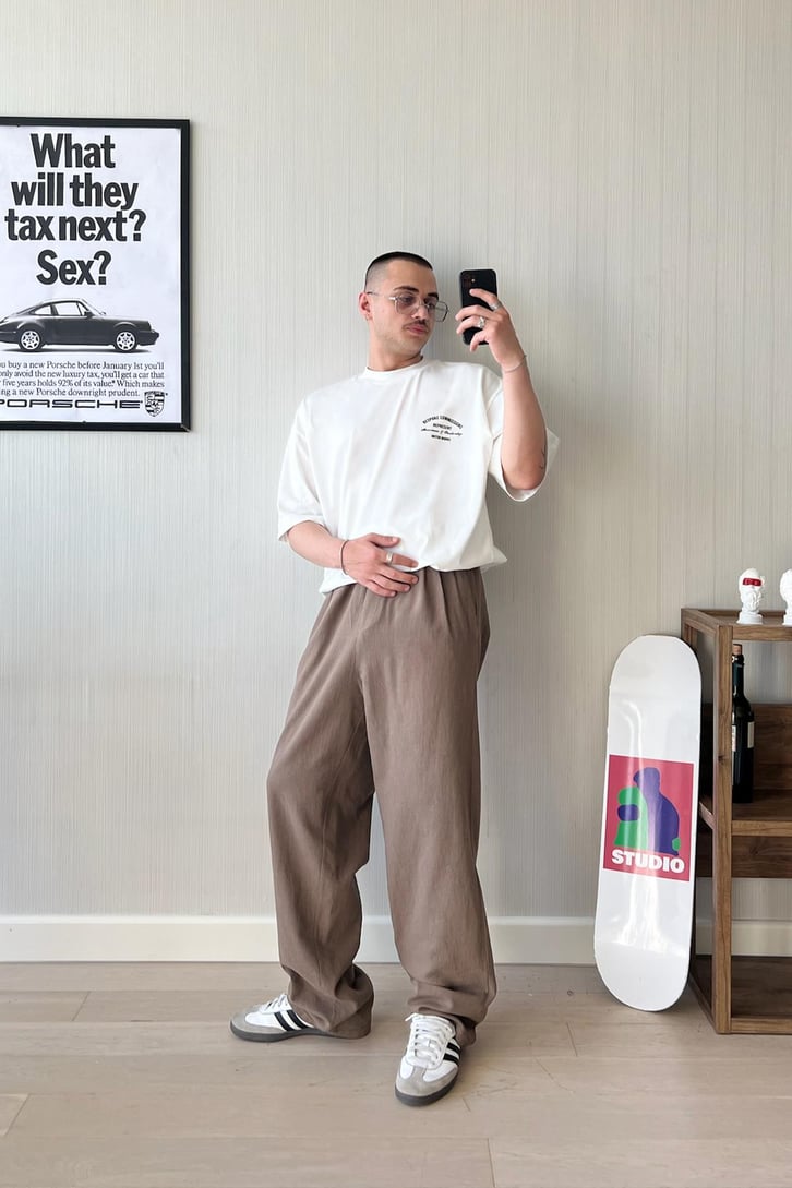 Bespoke Baskılı Oversize Tişört