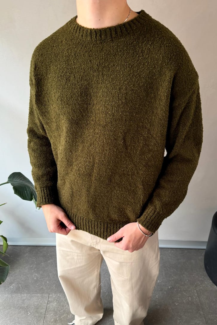 Bisiklet Yaka Basic Kazak