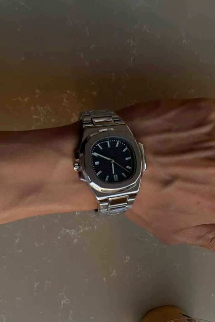 Black Meridian Wristwatch