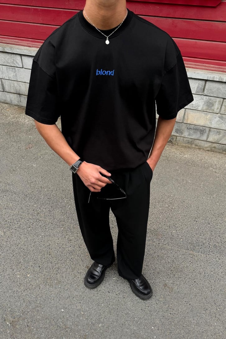Blond Nakış Detay Tişört