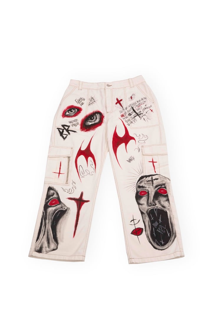 Blood Art Custom Pants
