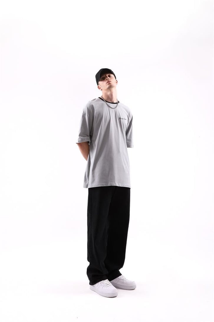 Boxing Gym Sırt Baskılı Oversize Tshirt