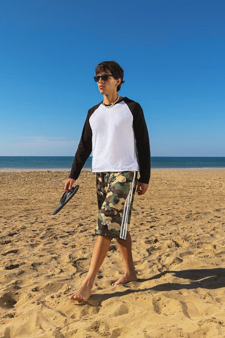 Camo Baggy Jort