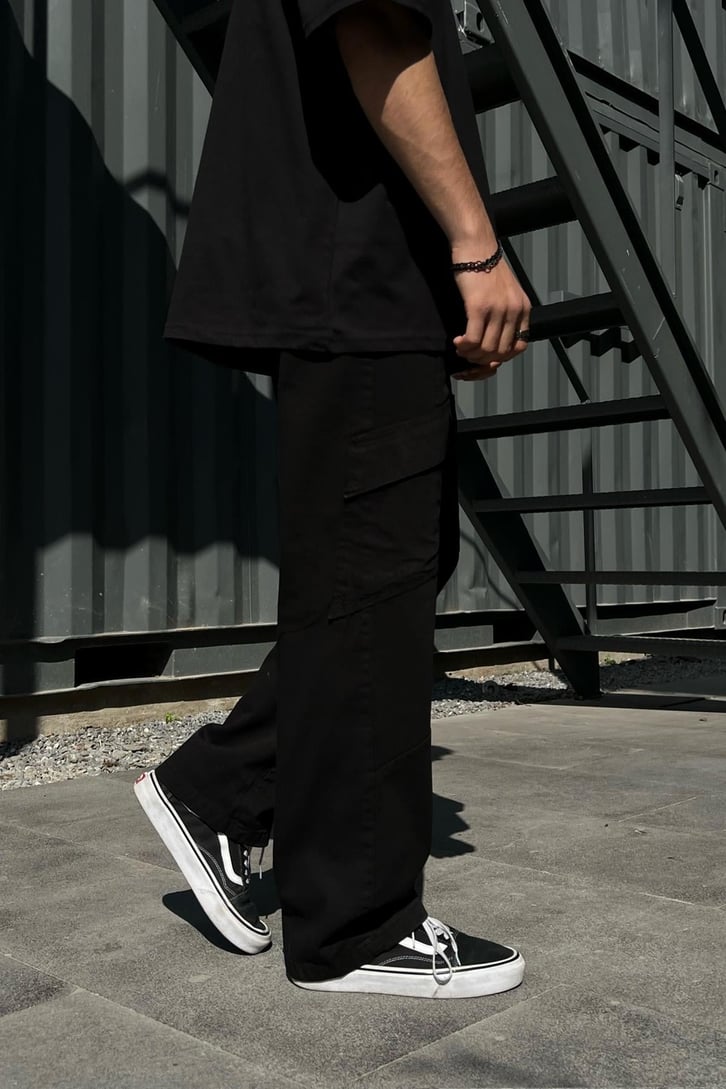 Cep Detaylı Regular Fit Kargo Pantolon