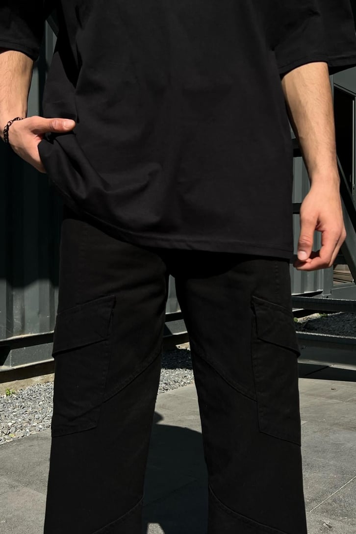 Cep Detaylı Regular Fit Kargo Pantolon