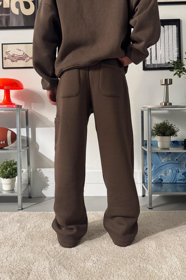 Cep Dikiş Detaylı Baggy Eşofman