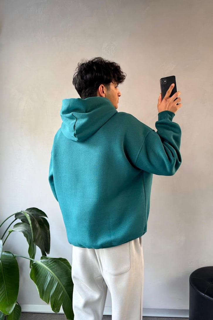 Champ Mood Baskılı Hoodie