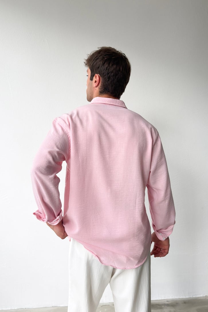 Chill Cozy Relax Fit Bej Gömlek