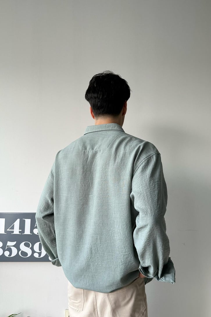 Chill Cozy Relax Fit Bej Gömlek