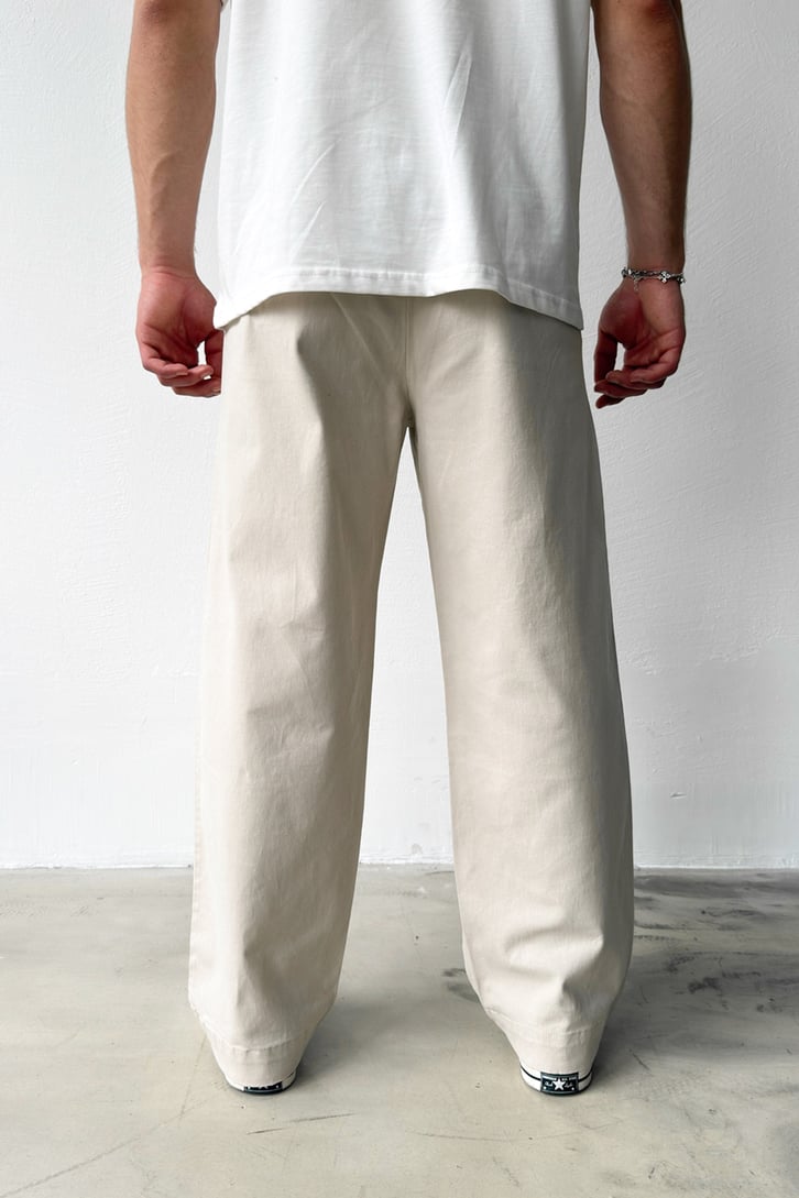 Çift Pileli Boyfriend Pantolon