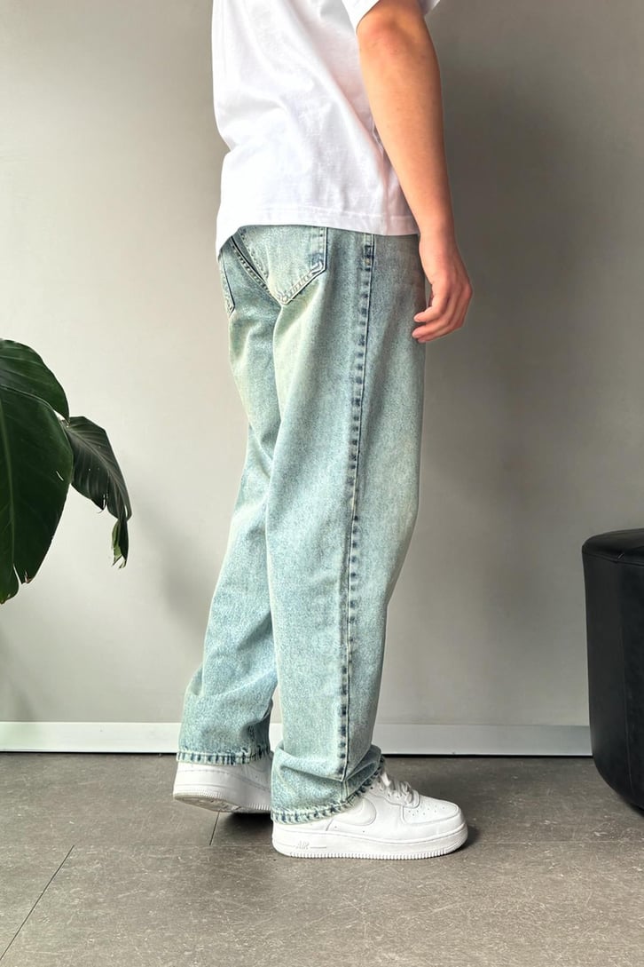Çizgi Detay Baggy Jean