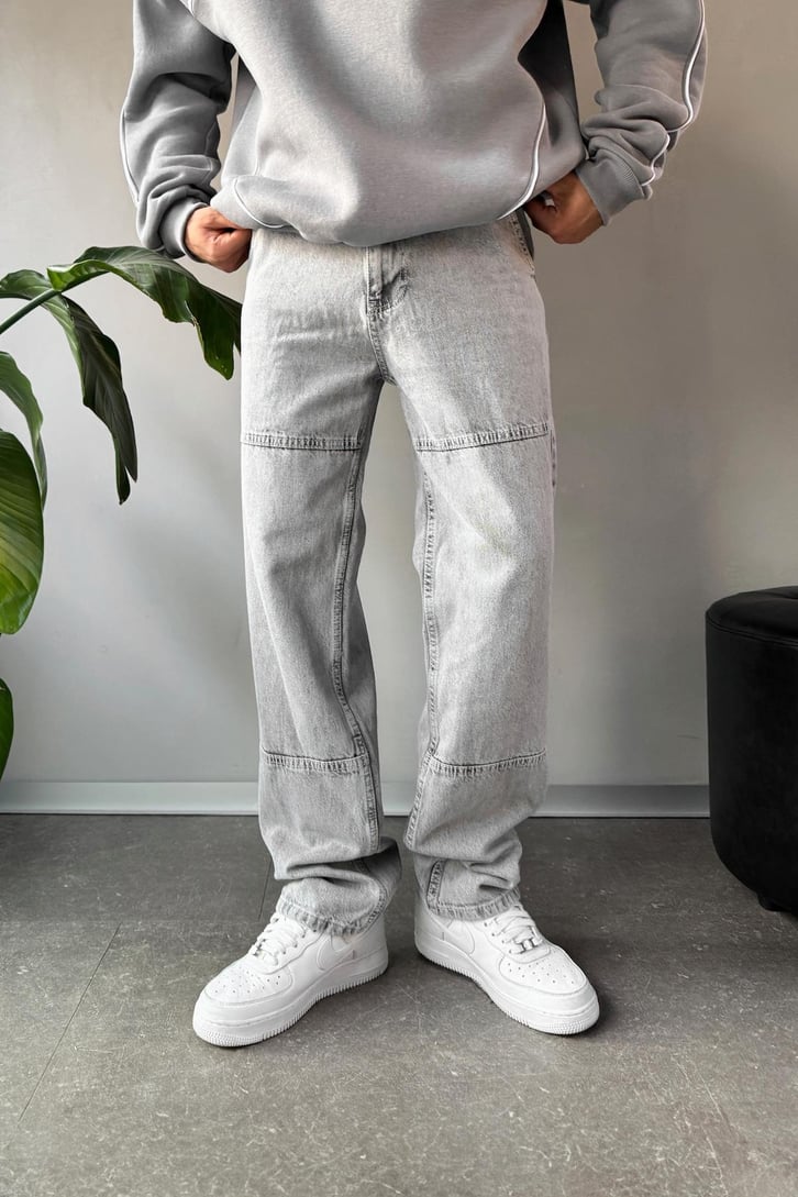 Çizgi Detaylı Regular Jean