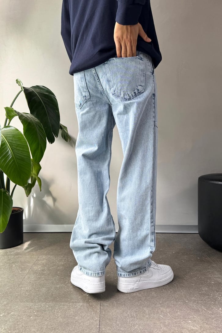 Çizgi Detaylı Regular Jean