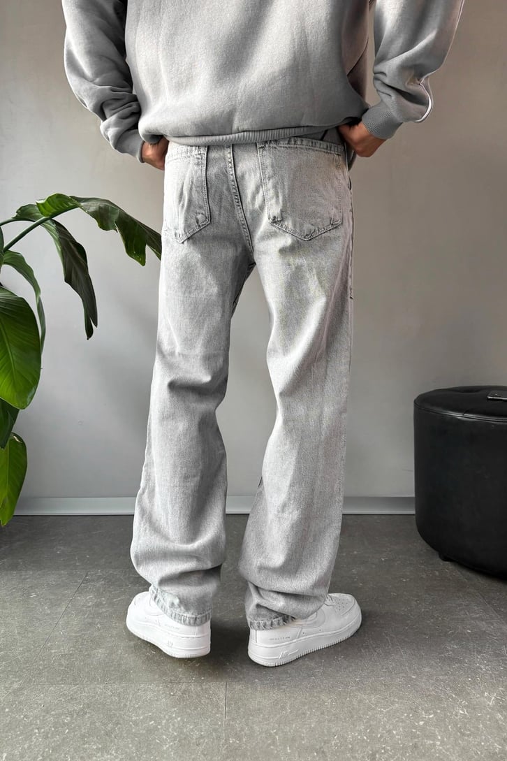 Çizgi Detaylı Regular Jean