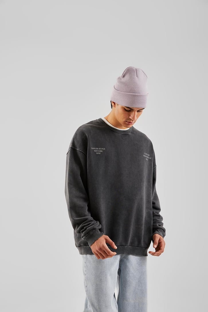 CLUB1967 BASKILI SWEATSHİRT
