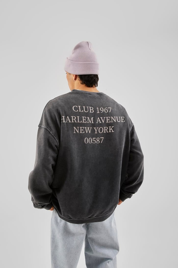 CLUB1967 BASKILI SWEATSHİRT