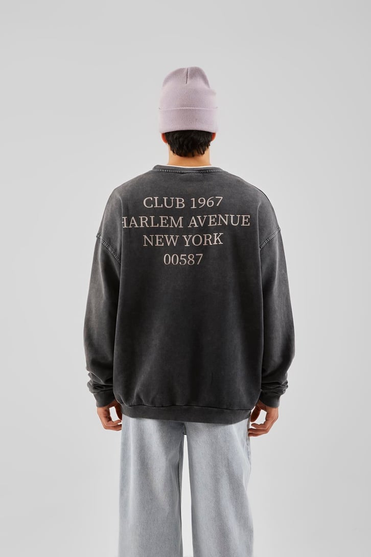 CLUB1967 BASKILI SWEATSHİRT
