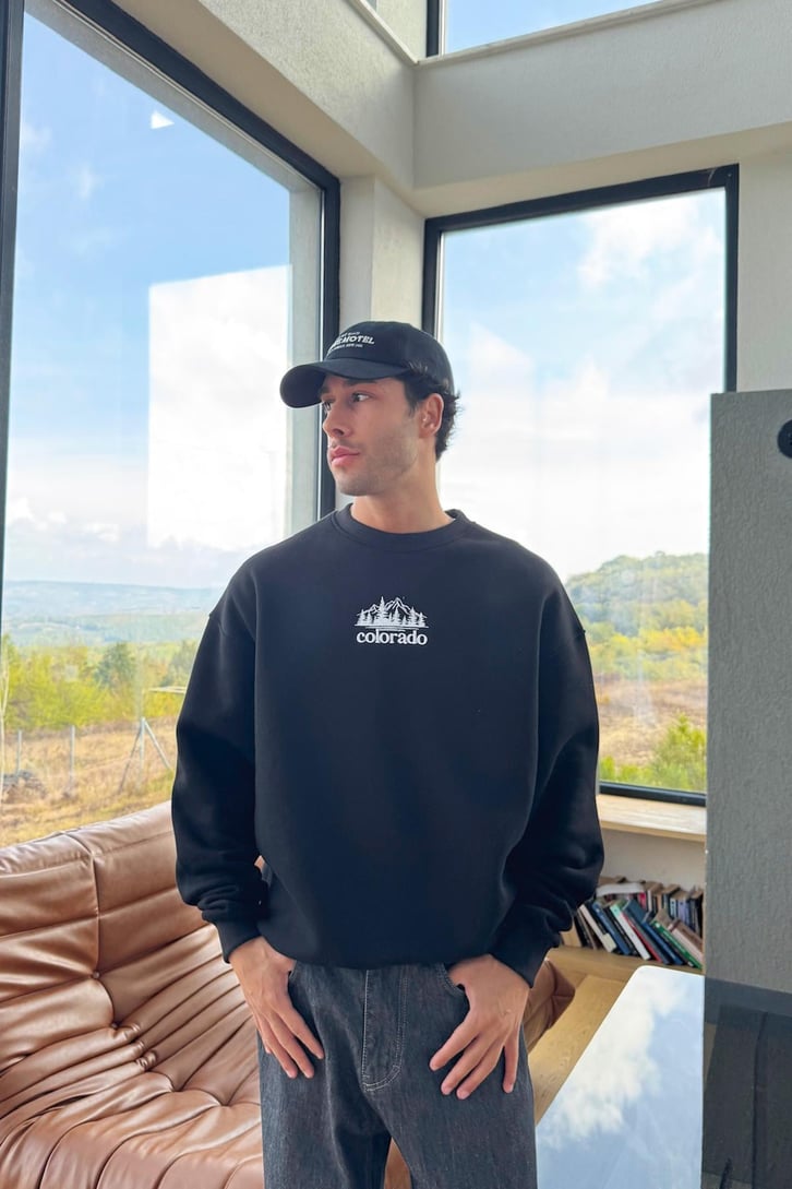 Colorado Nakışlı Sweatshirt