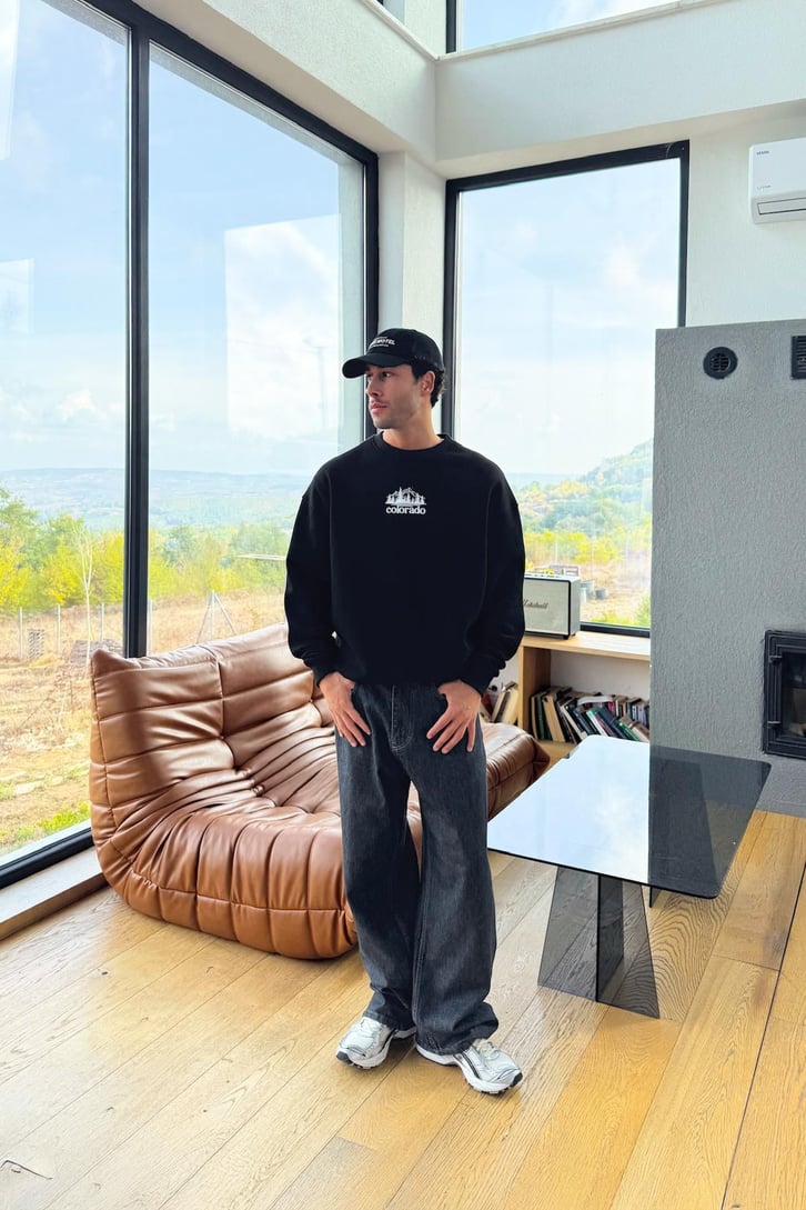 Colorado Nakışlı Sweatshirt