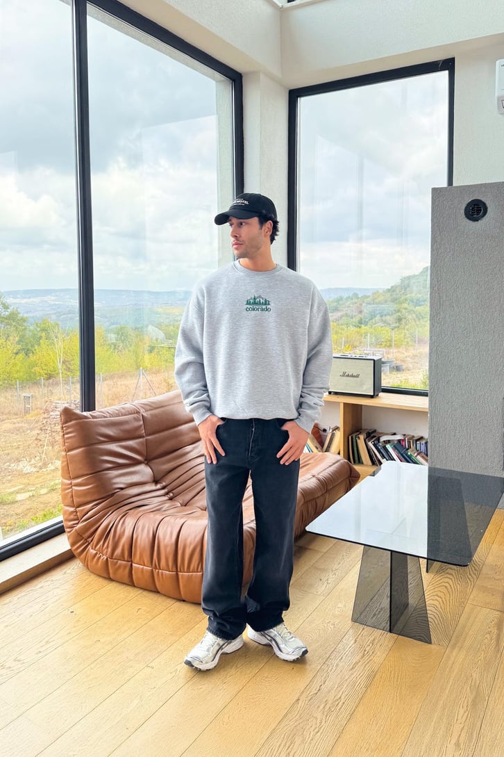 Colorado Nakışlı Sweatshirt