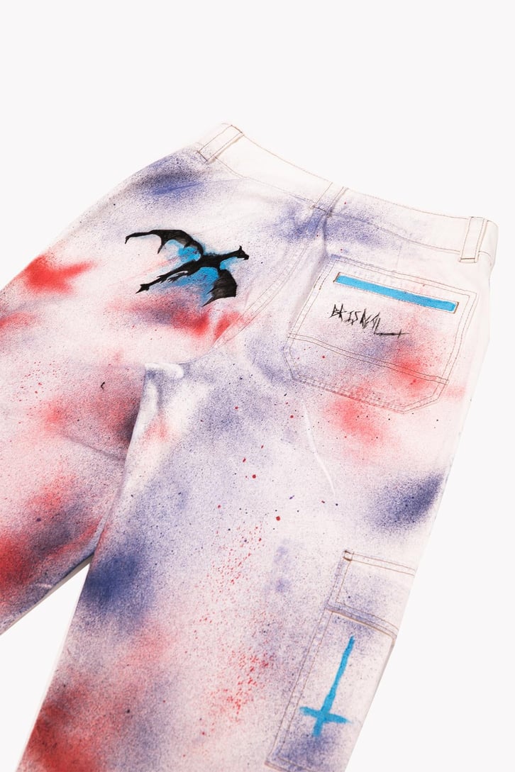 Colorful Monster Custom Pants