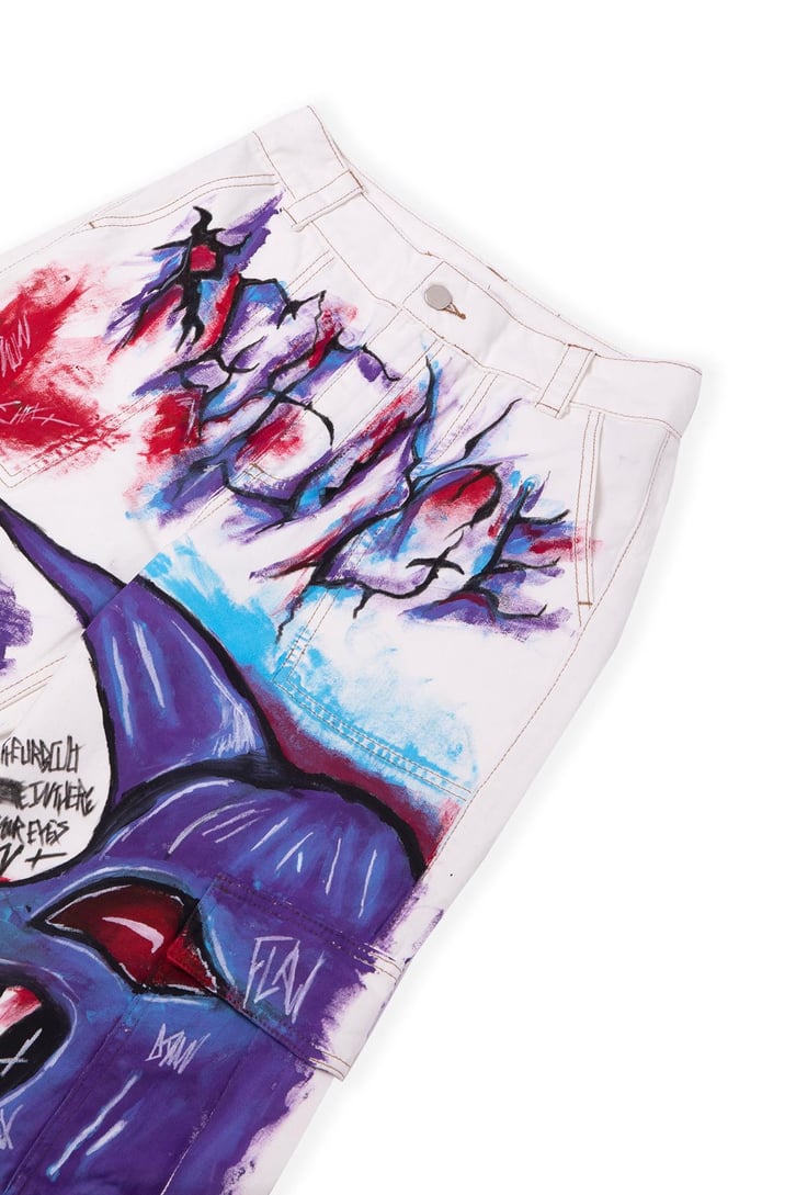 Colorful Monster Custom Pants