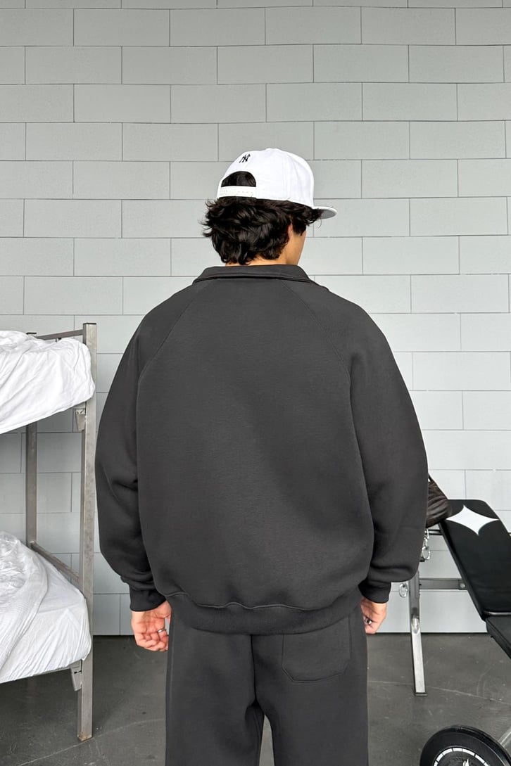 Cozy Track Zip Sweatshirt
