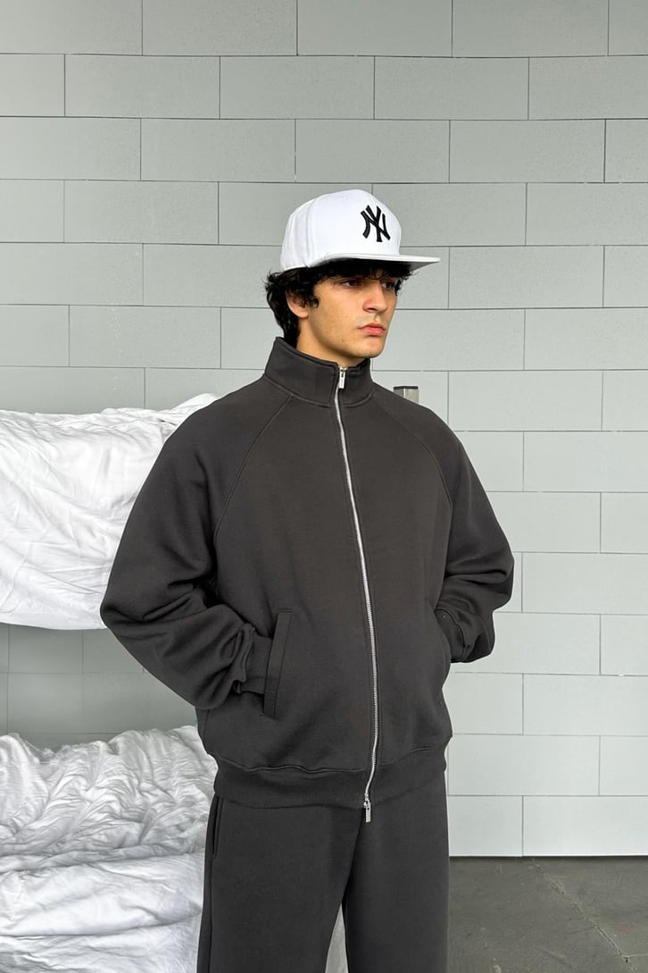 Cozy Track Zip Sweatshirt