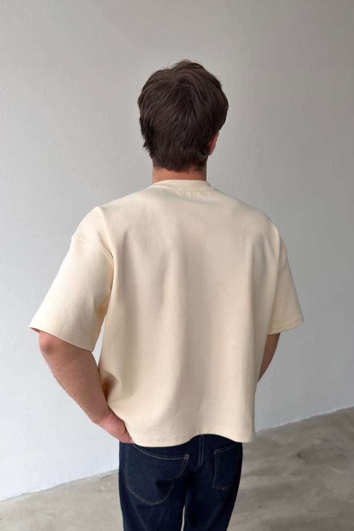 Created To Match Nakışlı Crop Tişört