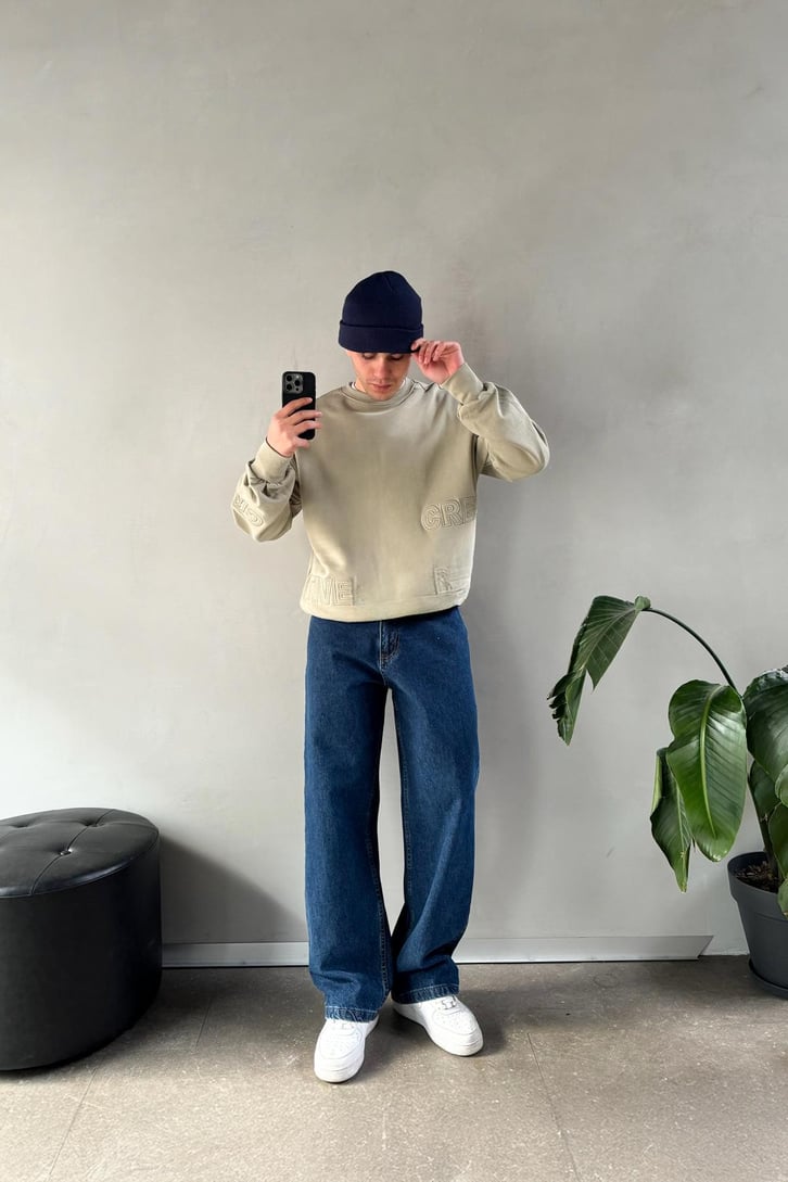 Creative Nakışlı Sweatshirt