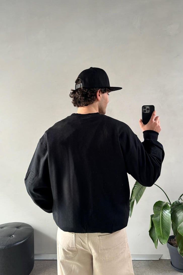 Creative Nakışlı Sweatshirt