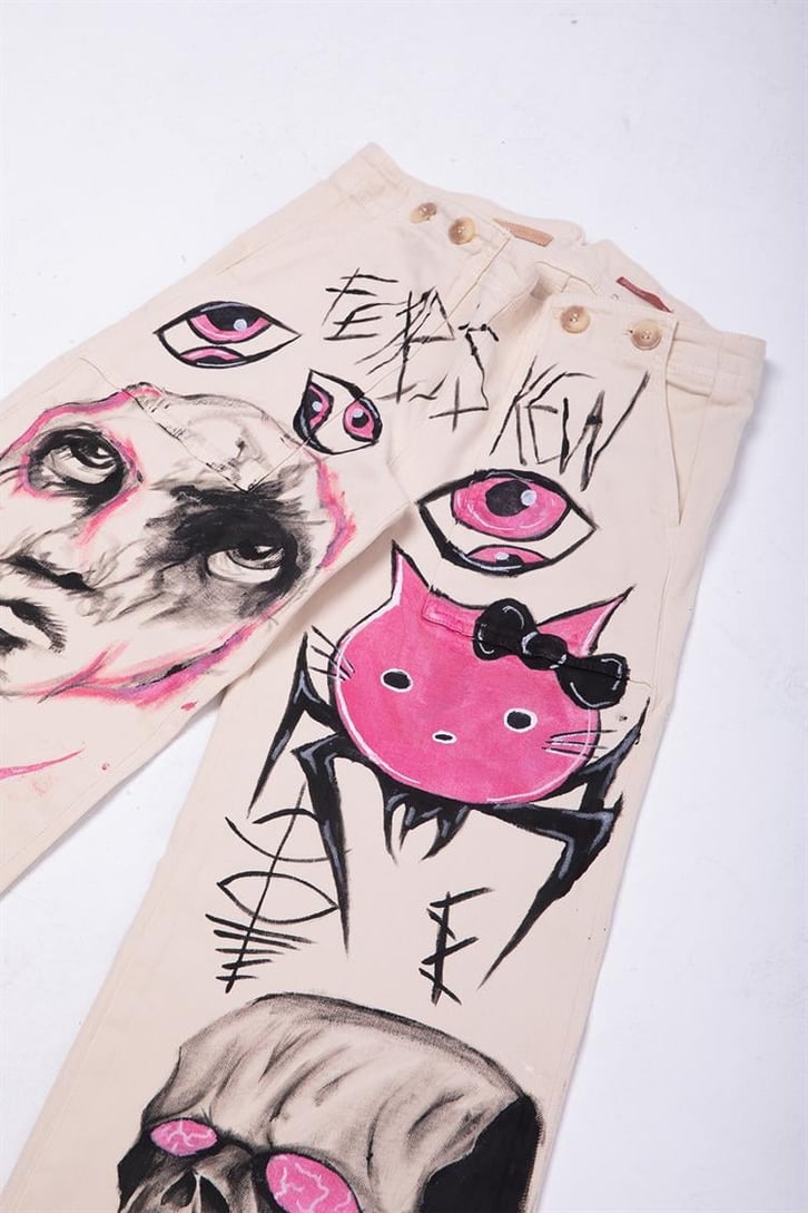 Cute Monster Women Custom  Pants