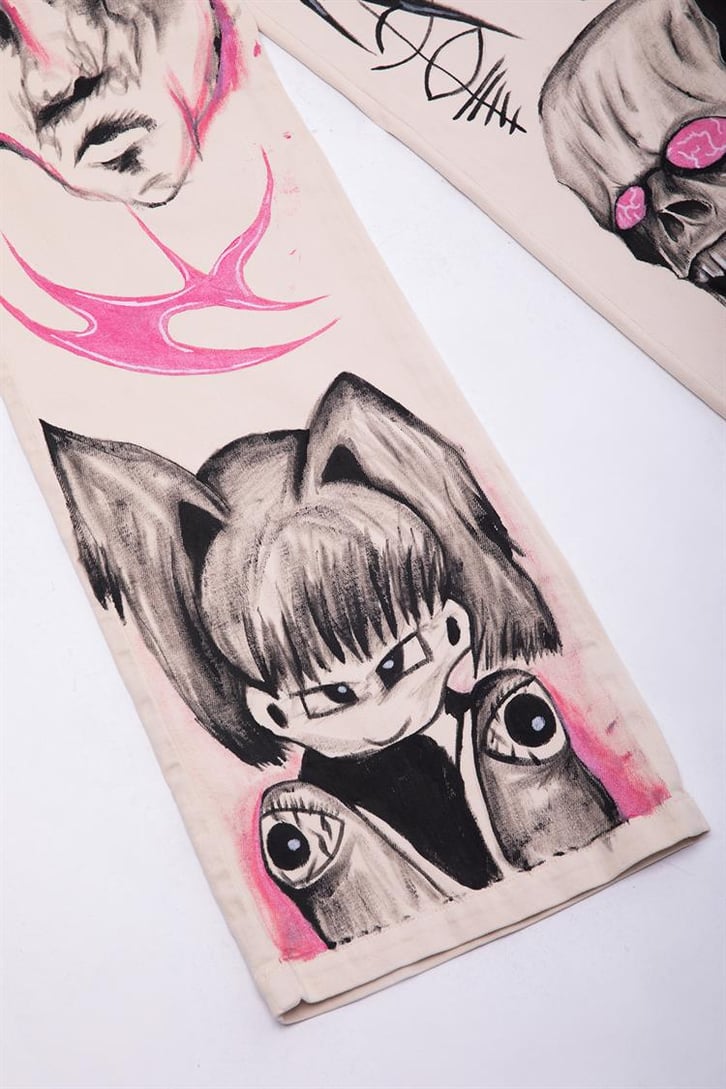 Cute Monster Women Custom  Pants