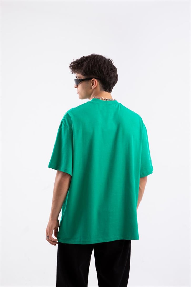 Death Baskılı Oversize Tshirt