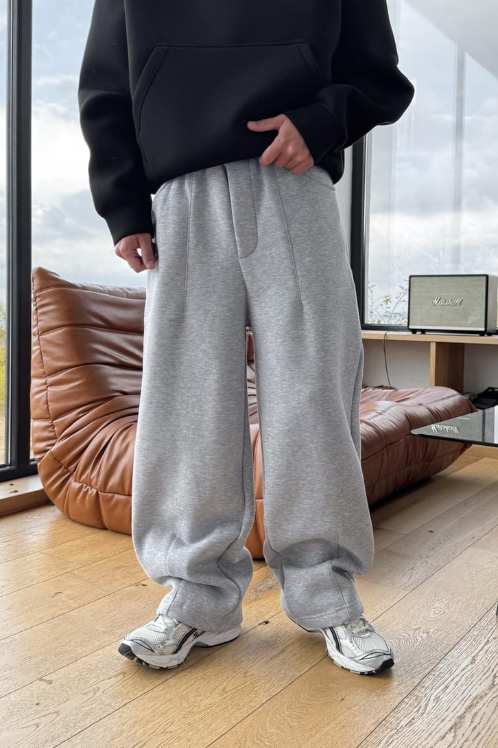 Dikiş Detaylı Baggy Eşofman