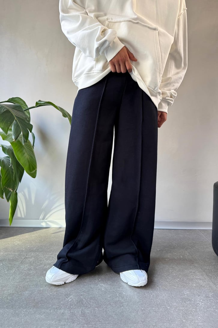 Dikişli Baggy Eşofman Altı