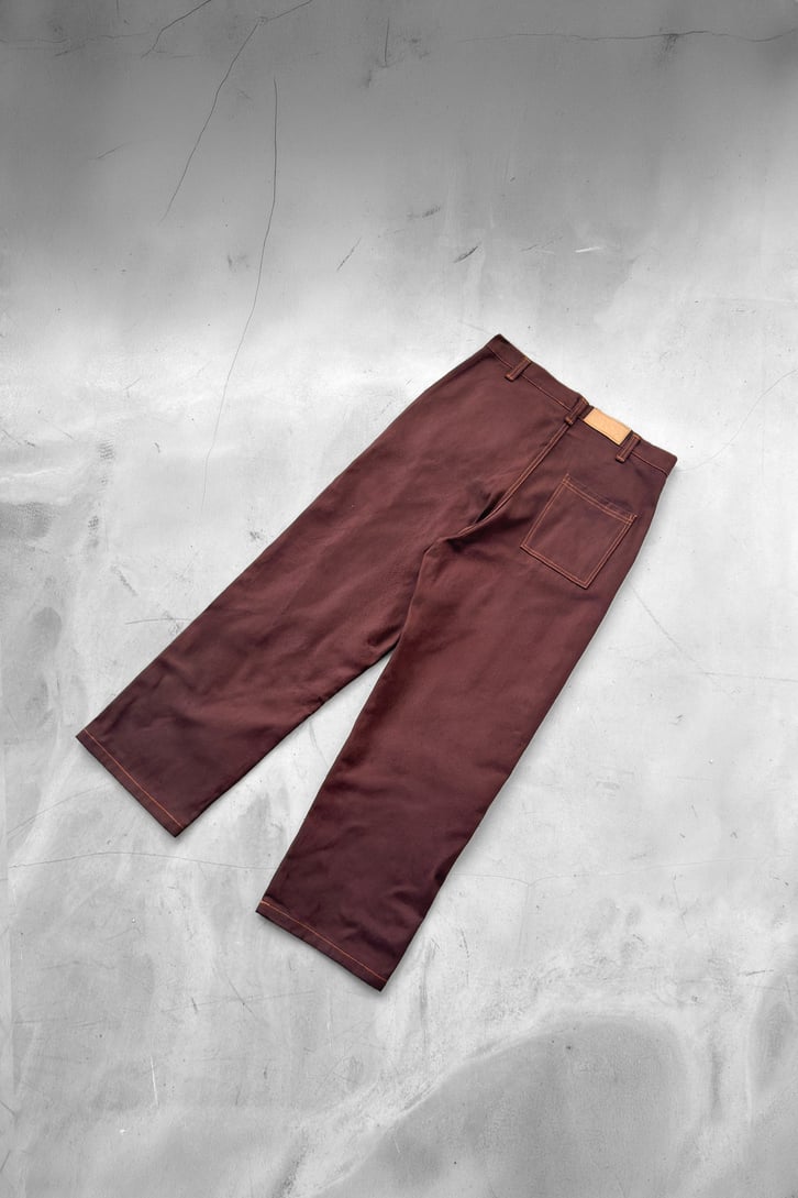 Dikişli Baggy Pantolon