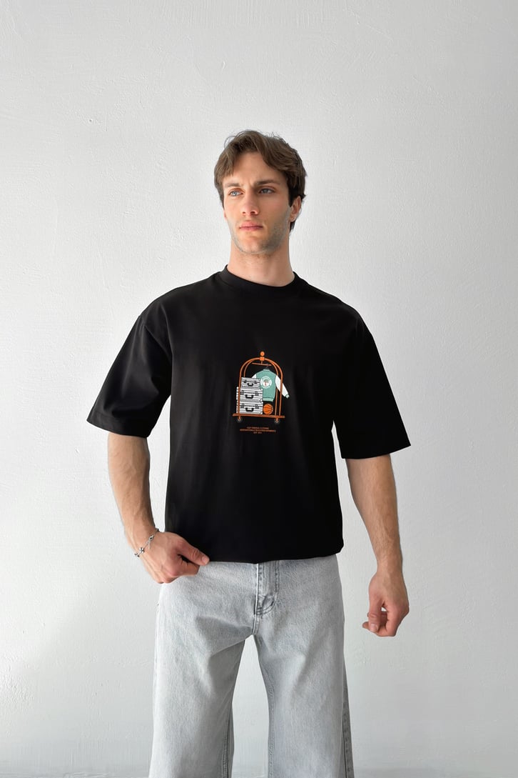 Distant Regards Baskılı Tişört