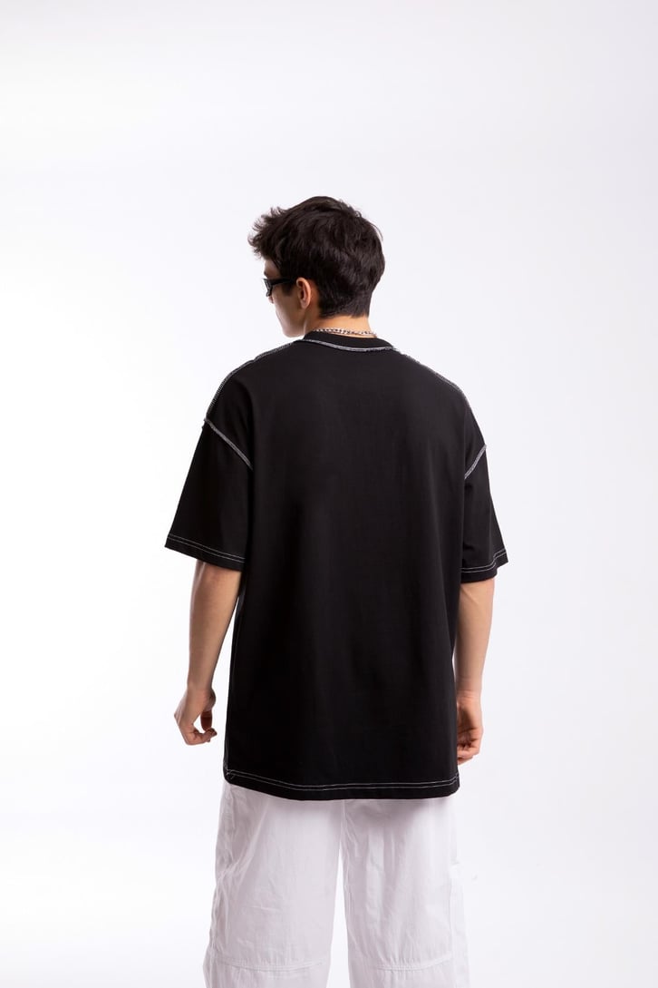 Distorted People Baskılı Tshirt