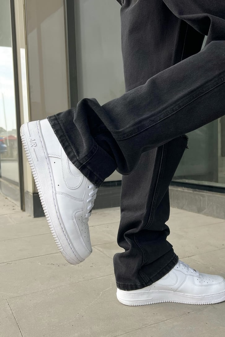 Distressed Antrasit Regular Fit Jean
