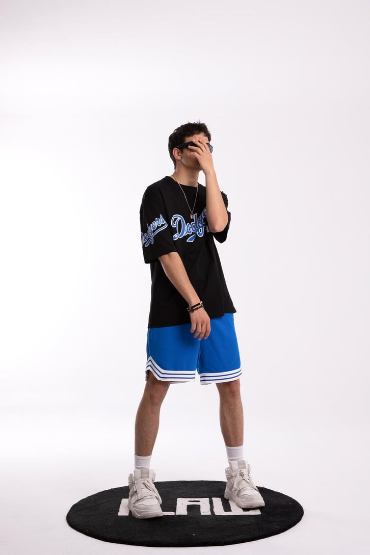 Dodgers Baskılı Oversize Tshirt
