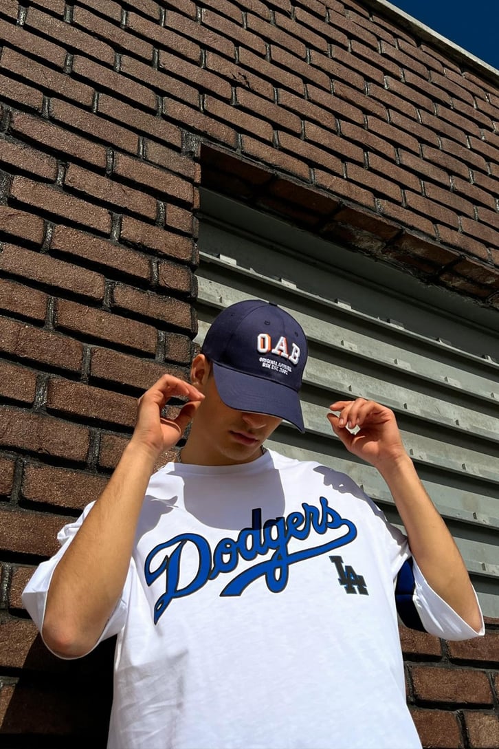 Dodgers Baskılı Oversize Tshirt