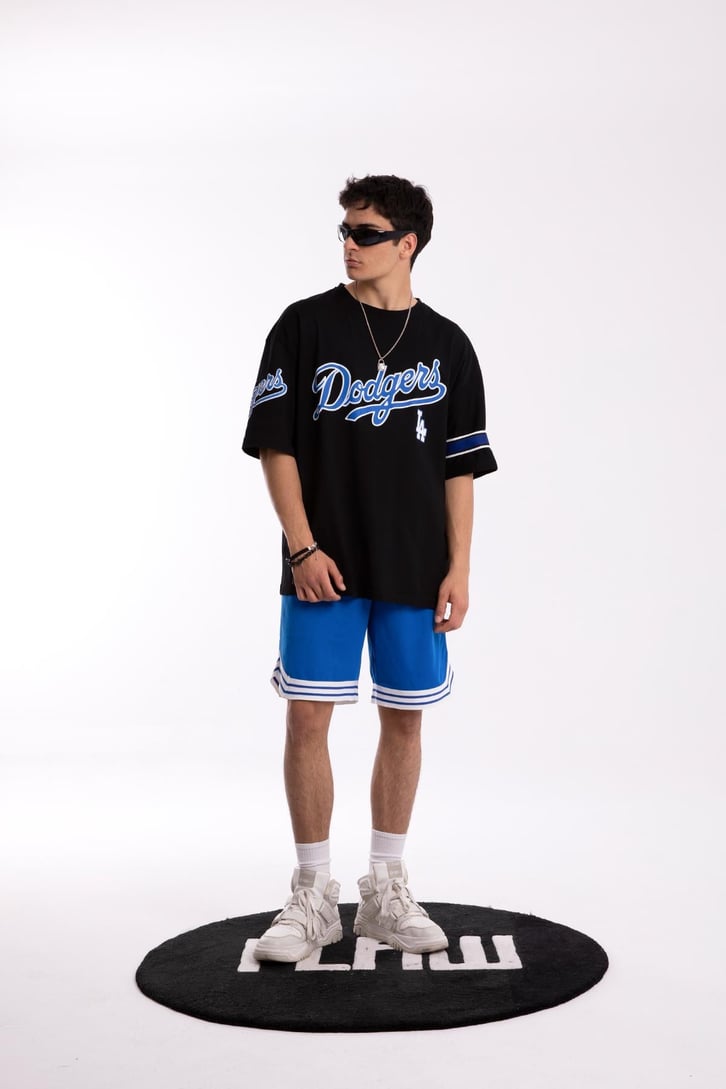 Dodgers Baskılı Oversize Tshirt